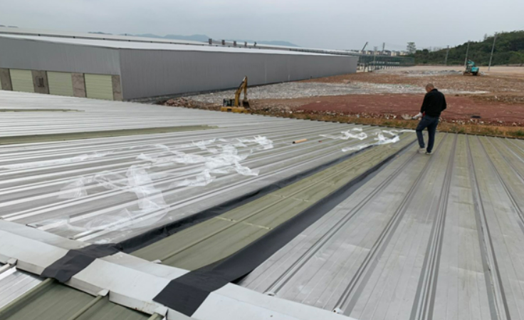 崇阳厂房屋面防水维修案例